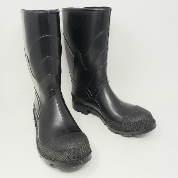 OnGuard Industries Shoes | OnGuard Industries Black Rubber Rain Work Boots | Color: Black | Size: 7 | Bluislez's Closet
